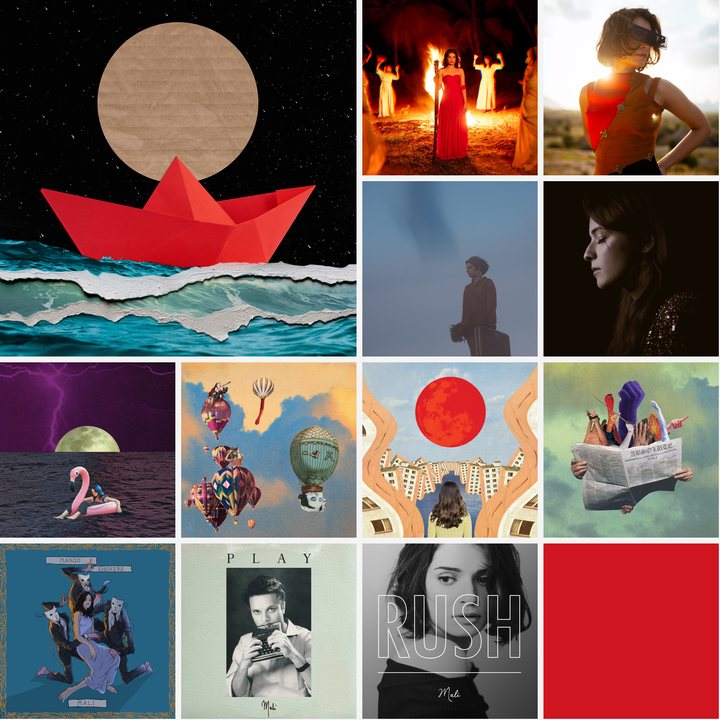 All twelve of Mali’s sleeves as one grid